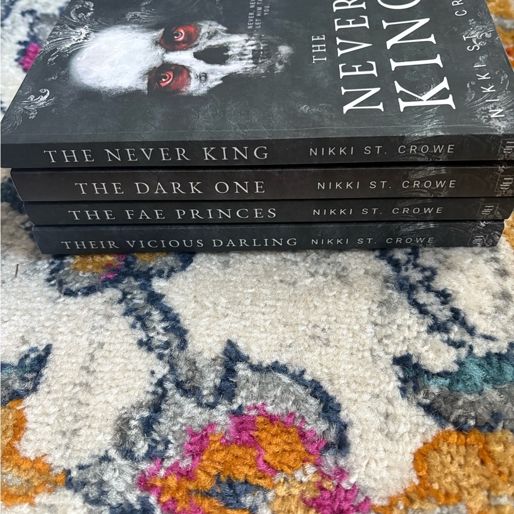 The Never King Book Set by Nikki St. Crowe